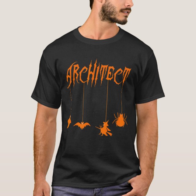 Camiseta Architect Halloween (Anverso)