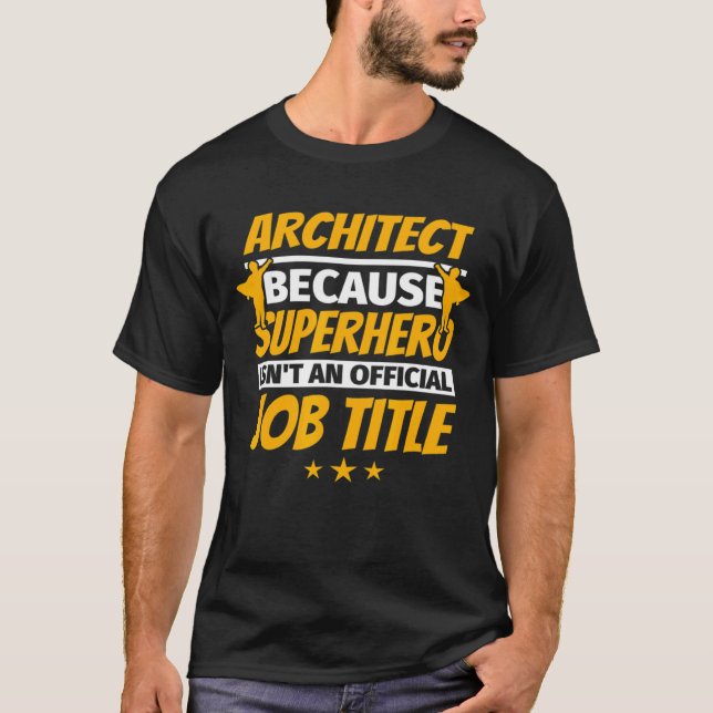 Camiseta Architect Humor (Anverso)