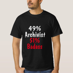 Camiseta Archivist Badass