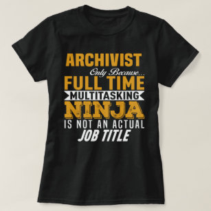Camiseta Archivista