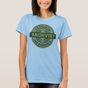 Camiseta Archivista auténtico