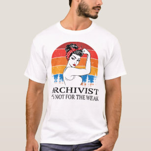 Camiseta Archivista No es para débiles