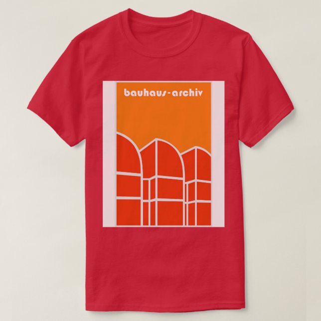 Camiseta Archivo Bauhaus 1 (Diseño del anverso)