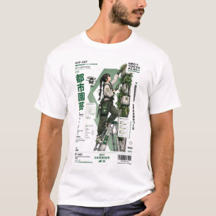 Camiseta Archivos de Neo Tokyo 007 –Tecnología Anime Cyberp