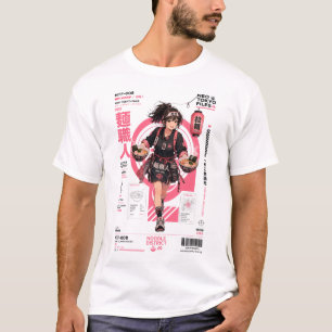 Camiseta Archivos de Neo Tokyo 008 –Ramen Anime Calle Japon