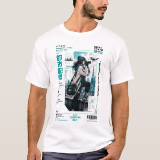 Camiseta Archivos de Neo Tokyo 010 – Anime de Fotógrafo de