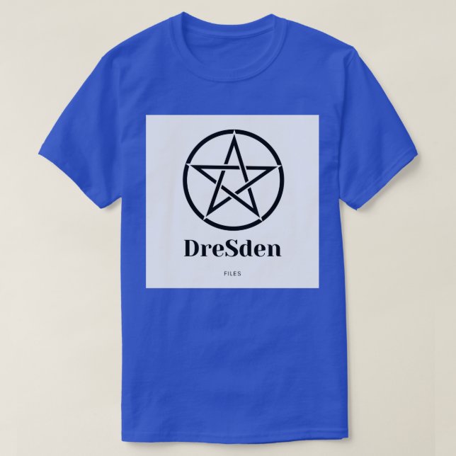 Camiseta Archivos Dresden (Diseño del anverso)