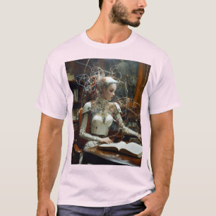 Camiseta Archivos neones: Se revela sabiduría cibernética