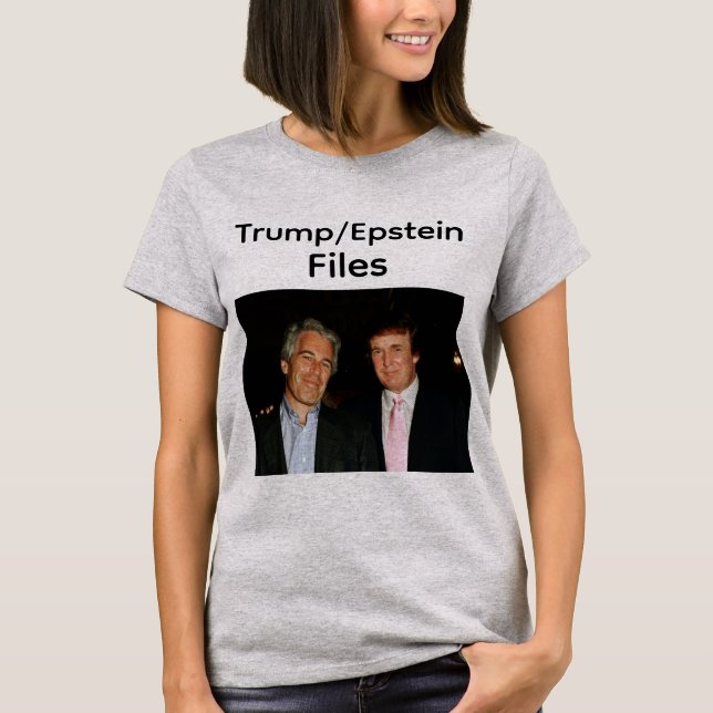 Camiseta Archivos Trump/Epstein (Anverso)