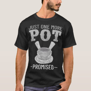 Camiseta Arcilla de Alfarería Divertida Escultura de Maceta