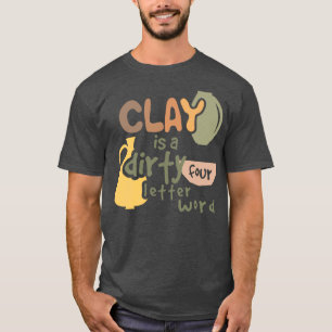 Camiseta Arcilla de cerámica para estudio de cerámica