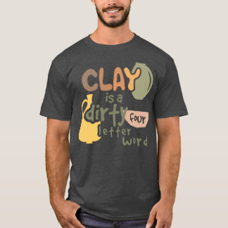 Camiseta Arcilla de cerámica para estudio de cerámica