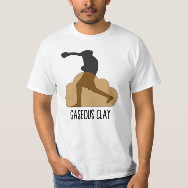 Camiseta Arcilla gaseosa (Anverso)