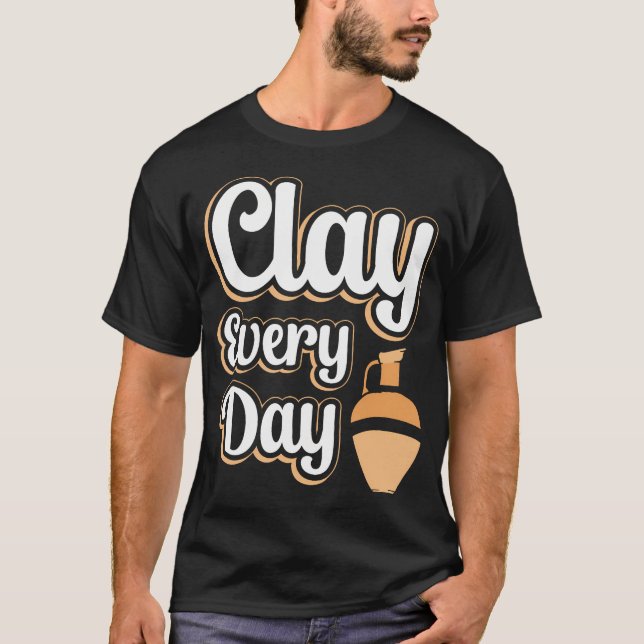 Camiseta Arcilla Todos los Días (Anverso)