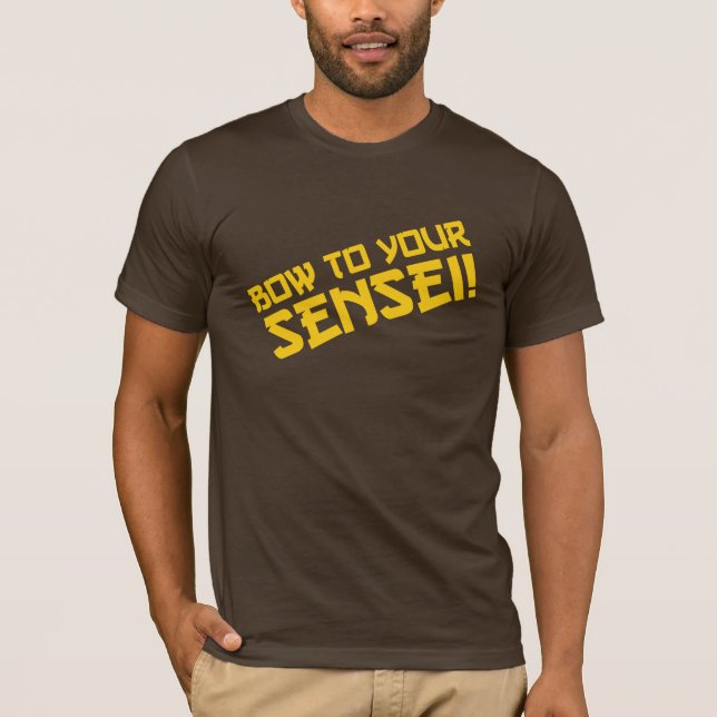 Camiseta ¡Arco a su Sensei! (Anverso)