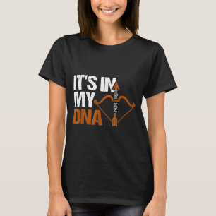 Camiseta Arco Arquero En Mi Adn Para Arqueros