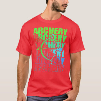 Camiseta Arco Arquetero De Arco Deportivo Arch Flecha Y Bow