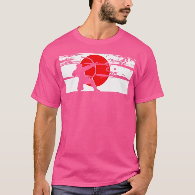Camiseta Arco con arco de barba japonés (Anverso)
