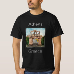Camiseta Arco de Adrián, Atenas, Grecia