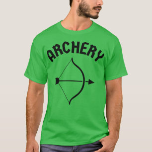 Camiseta Arco De Arco De Flechas Y Bow Simple