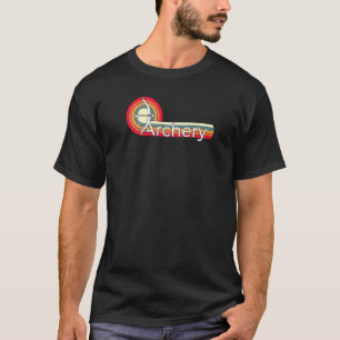 Camiseta Arco De Arco Y Arquero De Destino Retro De Flecha