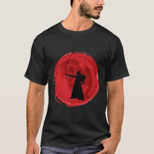 Camiseta Arco de budo de Japón Samurai Ryu