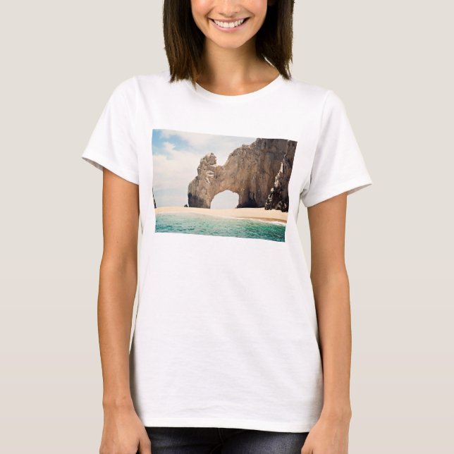 Camiseta Arco de Cabo San Lucas, México (Anverso)
