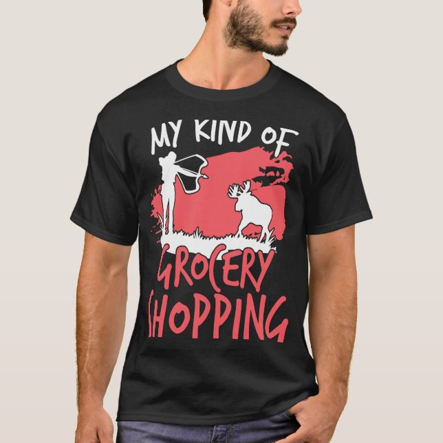 Camiseta Arco de compras de la tienda Bow Huning Grocery (Anverso)
