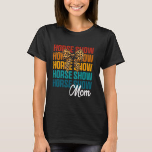 Camiseta Arco de Coqueta Mamá de Exposición de Caballos Lin