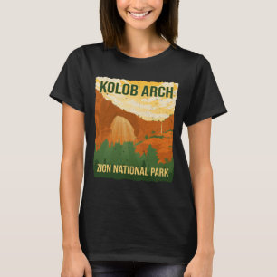 Camiseta arco de Kolob parque nacional zion senderismo camp