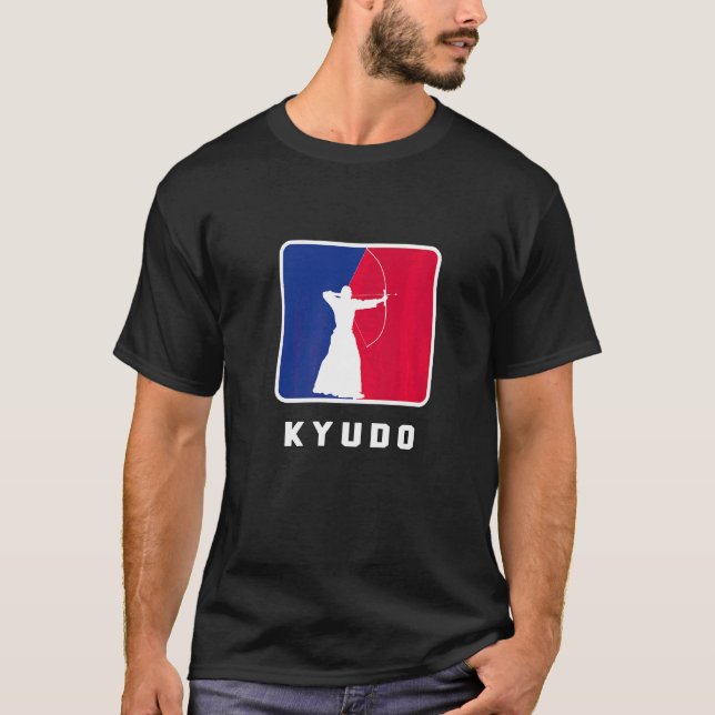 Camiseta Arco de Kyudo Kyujutsu Samurai Japan Bow (Anverso)