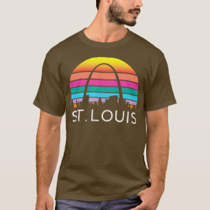 Camiseta Arco de la puerta de enlace de St Louis Missouri R