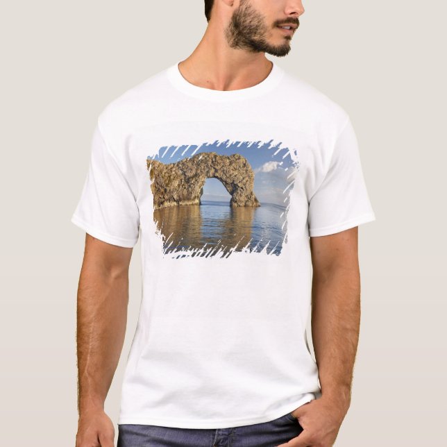 Camiseta Arco de la puerta Durdle, Patrimonio Mundial de la (Anverso)