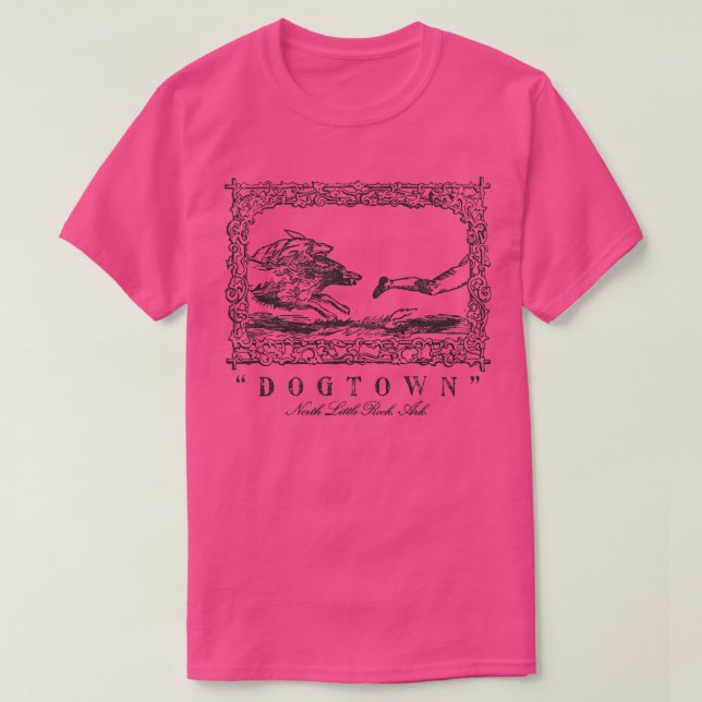 Camiseta Arco de Little Rock del Norte del DOGTOWN (Diseño del anverso)