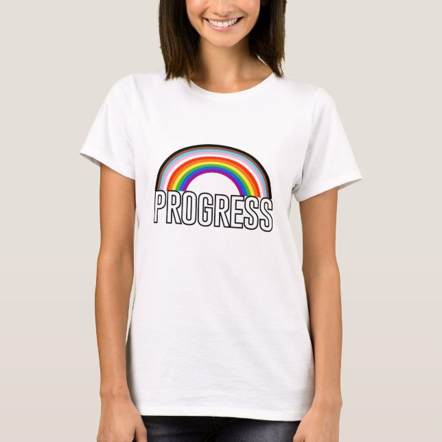 Camiseta Arco de Orgullo Progresista (Anverso)