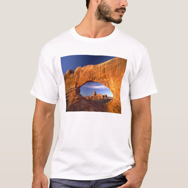 Camiseta Arco de torreta, Parque Nacional Arches, Utah, Est (Anverso)