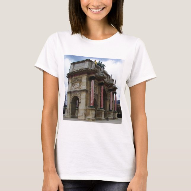 Camiseta Arco de Triunfo de Carrousel. (Anverso)