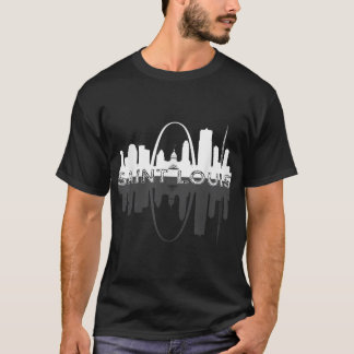 Camiseta Arco del Portal de Arte de San Luis Missouri