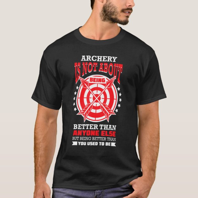 Camiseta Arco Deportivo De Arcos De Flechas Y Bow 34 (Anverso)