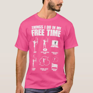 Camiseta Arco divertido de caza con arco Arquero Flecha Arq