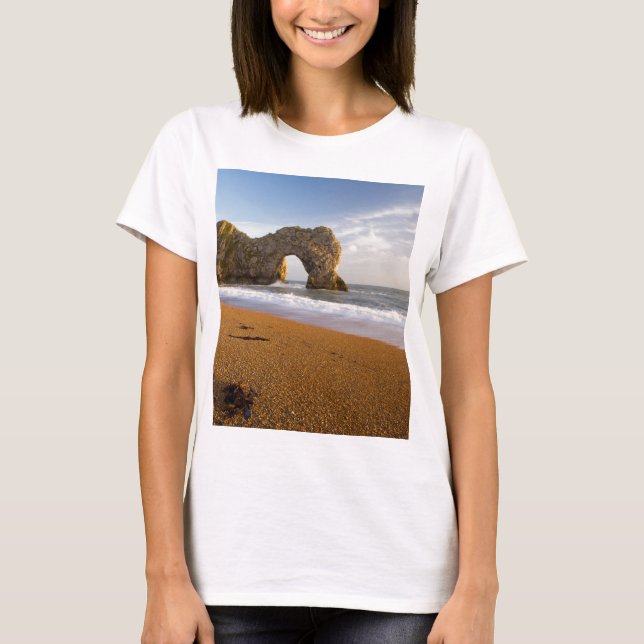 Camiseta Arco Dorset Inglaterra de la roca de la puerta de (Anverso)