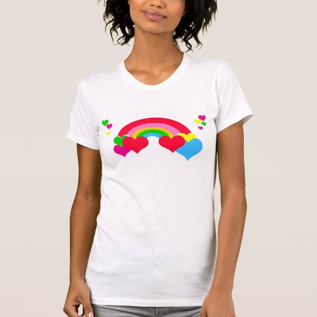 Camiseta arco iris (Anverso)