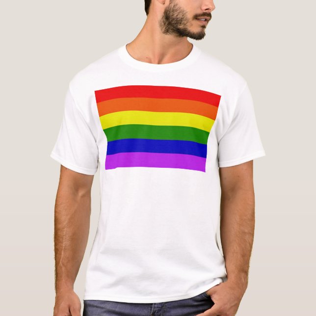 Camiseta arco iris (Anverso)