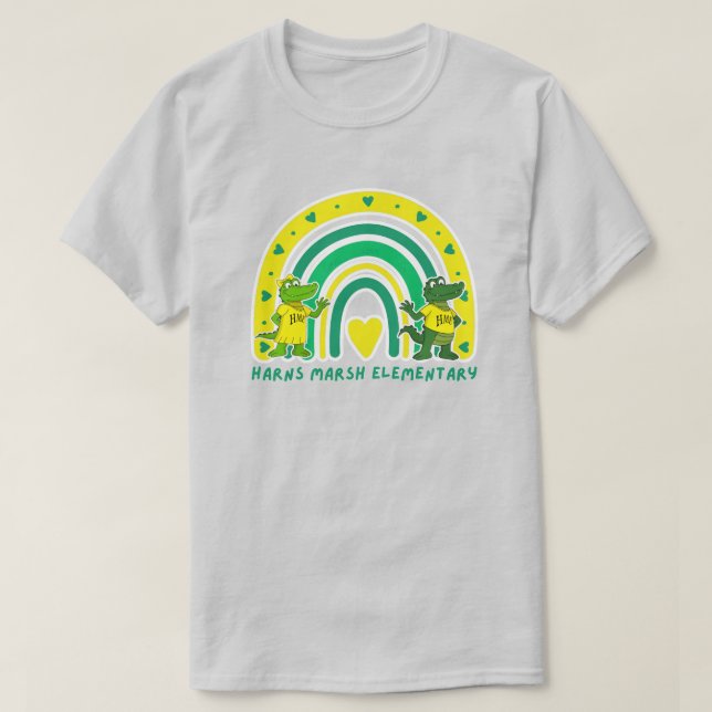 Camiseta arco iris (Diseño del anverso)