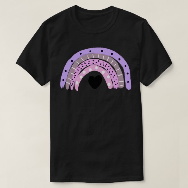 Camiseta arco iris 11 (Diseño del anverso)