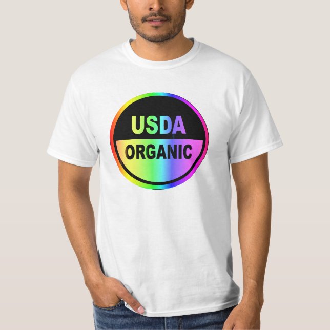 CAMISETA ARCO IRIS #7 DEL USDA (Anverso)