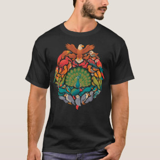 Camiseta Arco iris aéreo