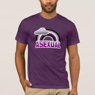 CAMISETA ARCO IRIS ASEXUAL