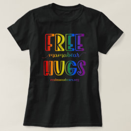 Camiseta arco iris de Abrazos gratis