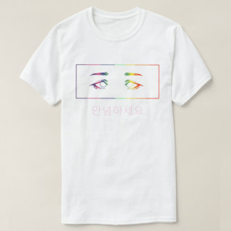 Camiseta arco iris de Anime Eyes [hola]